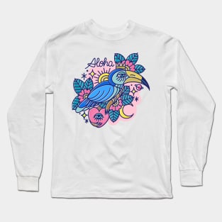 Tropical toucan Long Sleeve T-Shirt